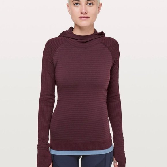 Lululemon Keep The Heat Thermal Hoodie Dark Adobe - Picture 2 of 16